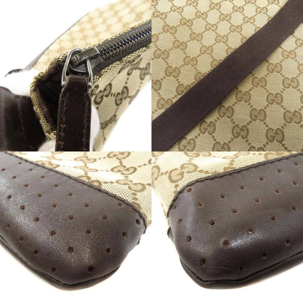Gucci GG shoulder bag canvas Brown - Picture 9 of 11